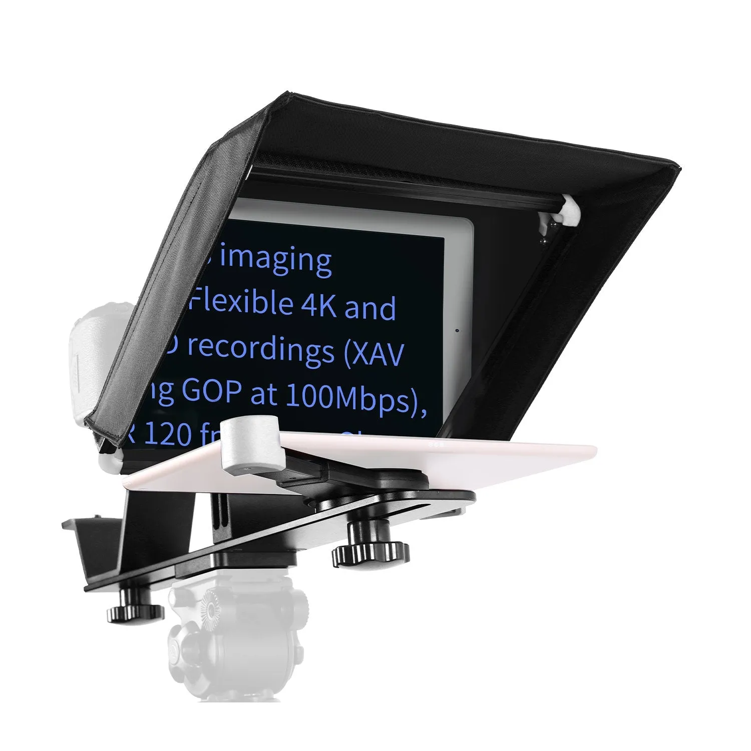 GVM TQ-M Teleprompter for iPad Tablet & Smartphone with Bluetooth APP Control