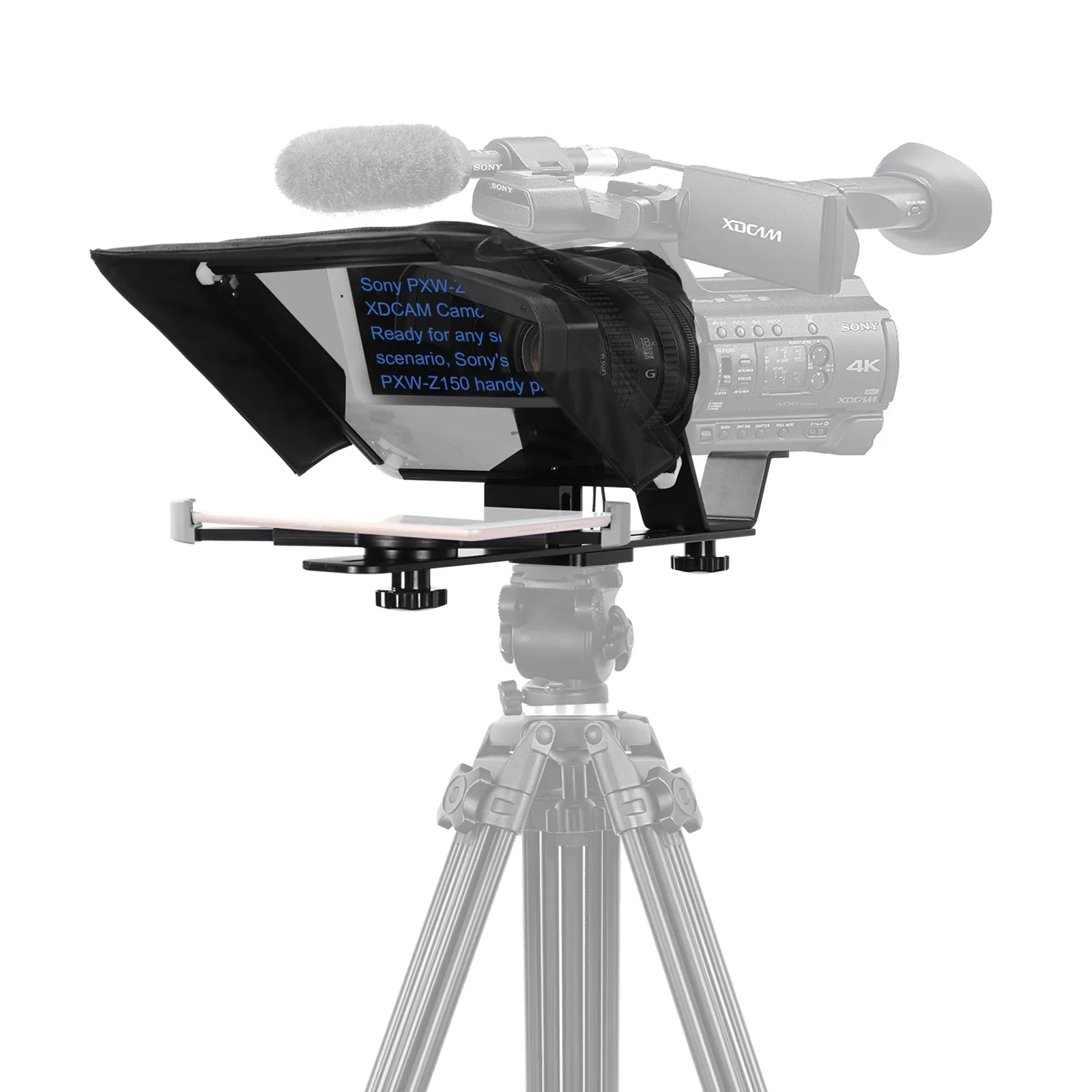 GVM TQ-M Teleprompter for iPad Tablet & Smartphone with Bluetooth APP Control