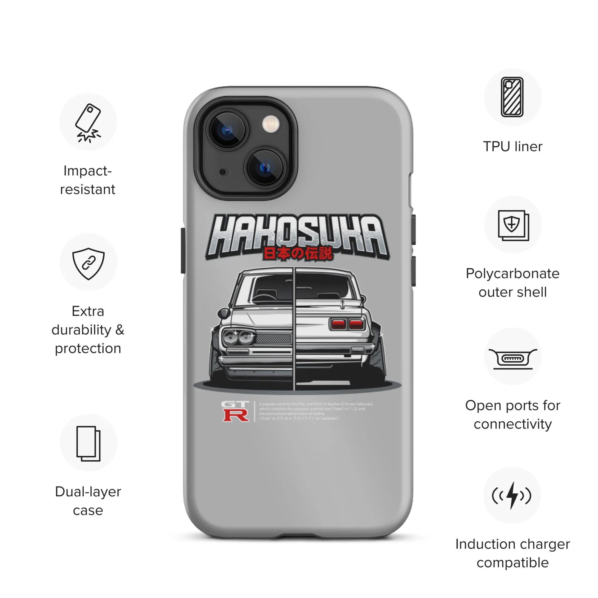 Hakosuka GTR Car Culture iPhone Case