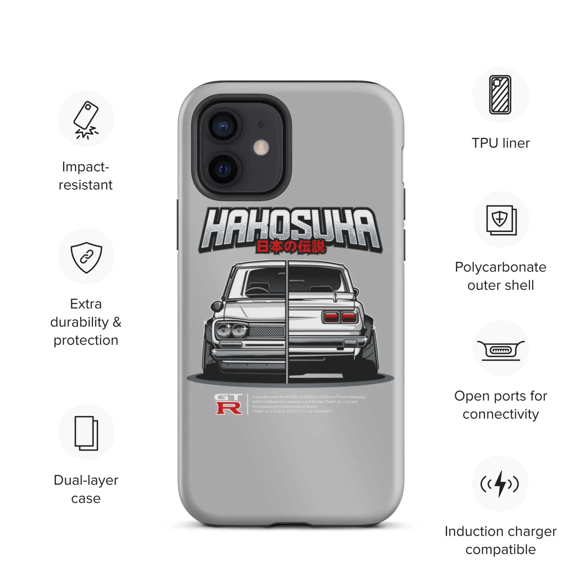 Hakosuka GTR Car Culture iPhone Case