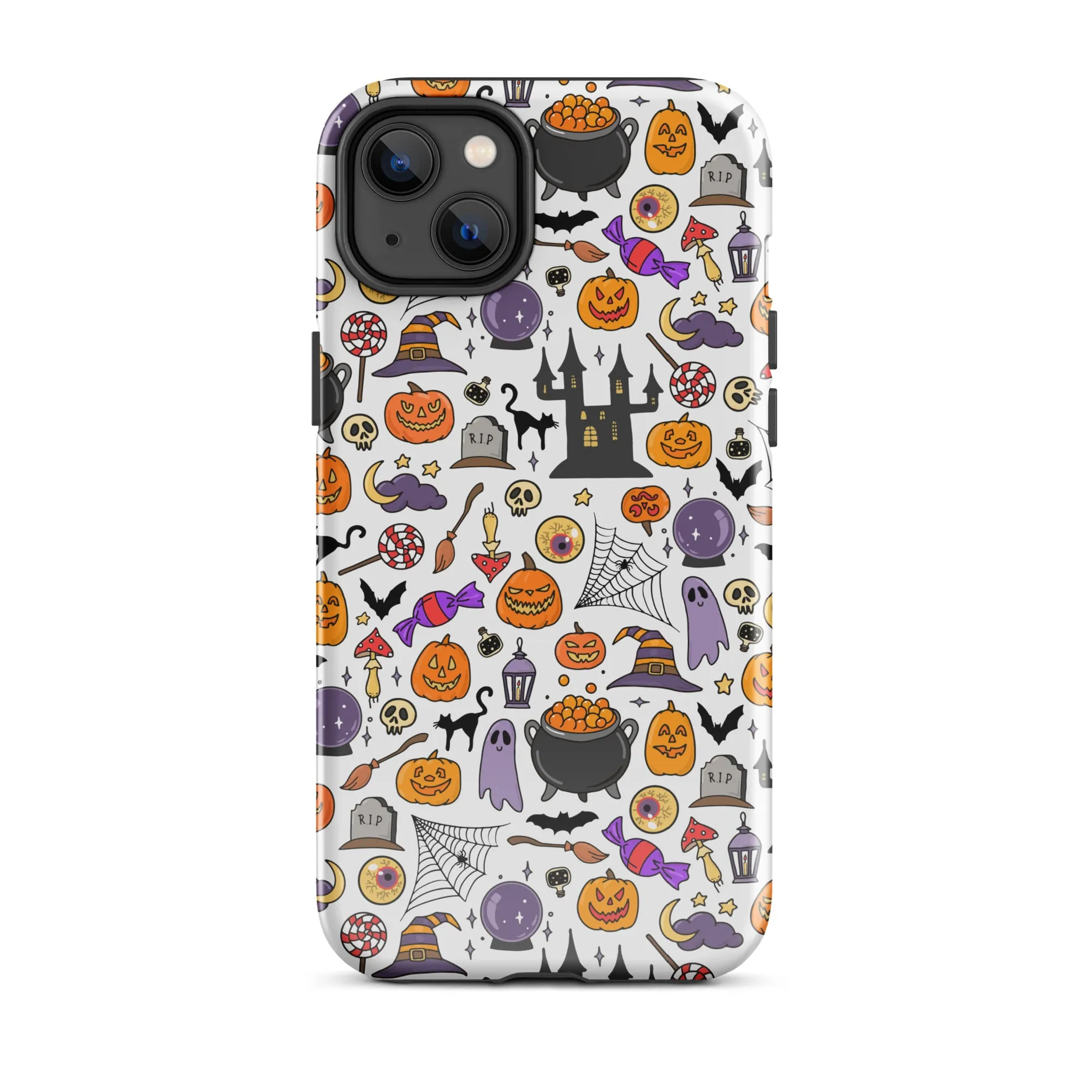 Halloween Pattern Premium iPhone Case