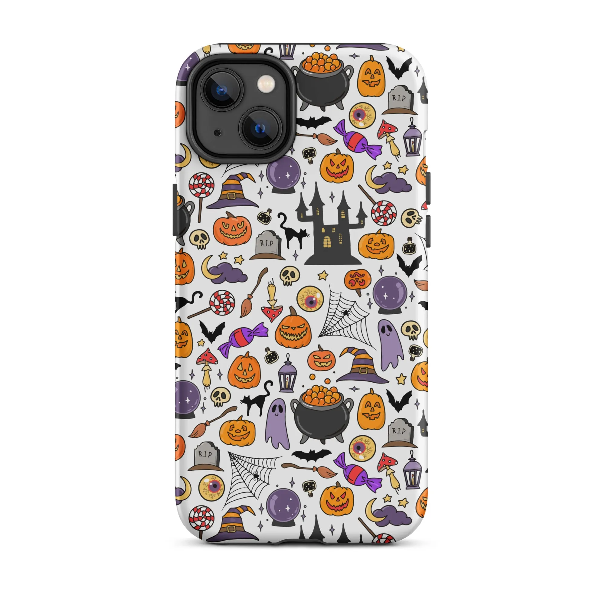 Halloween Pattern Premium iPhone Case