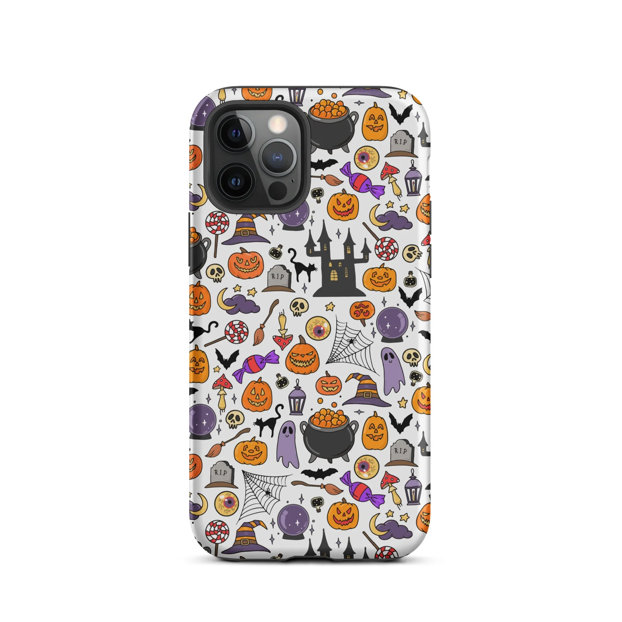 Halloween Pattern Premium iPhone Case