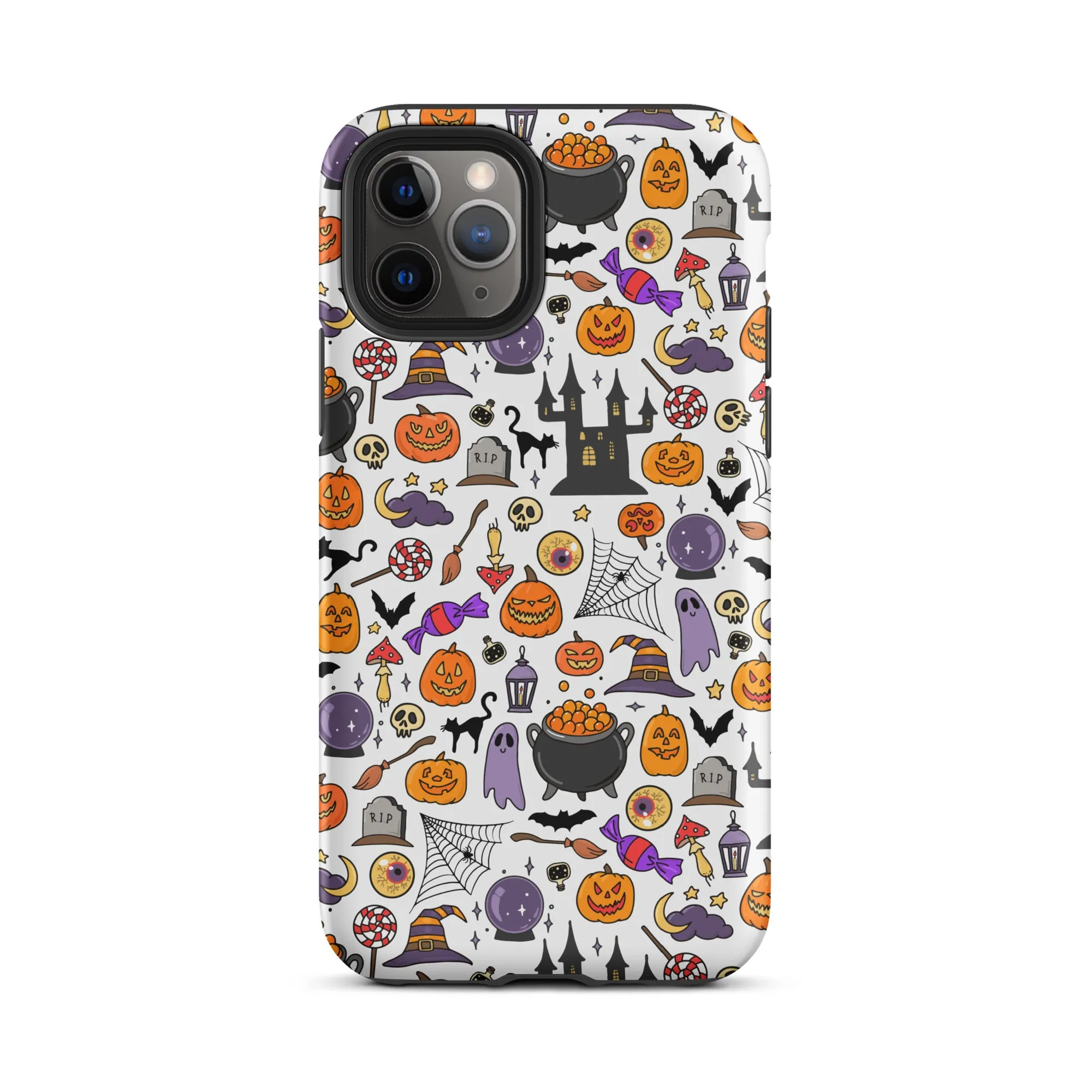 Halloween Pattern Premium iPhone Case