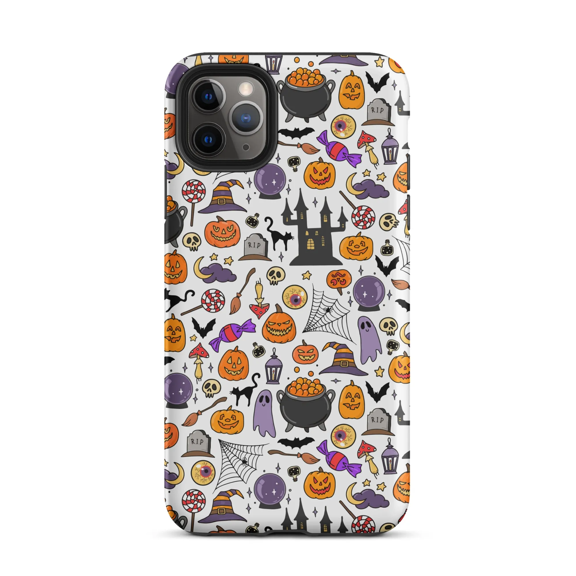 Halloween Pattern Premium iPhone Case