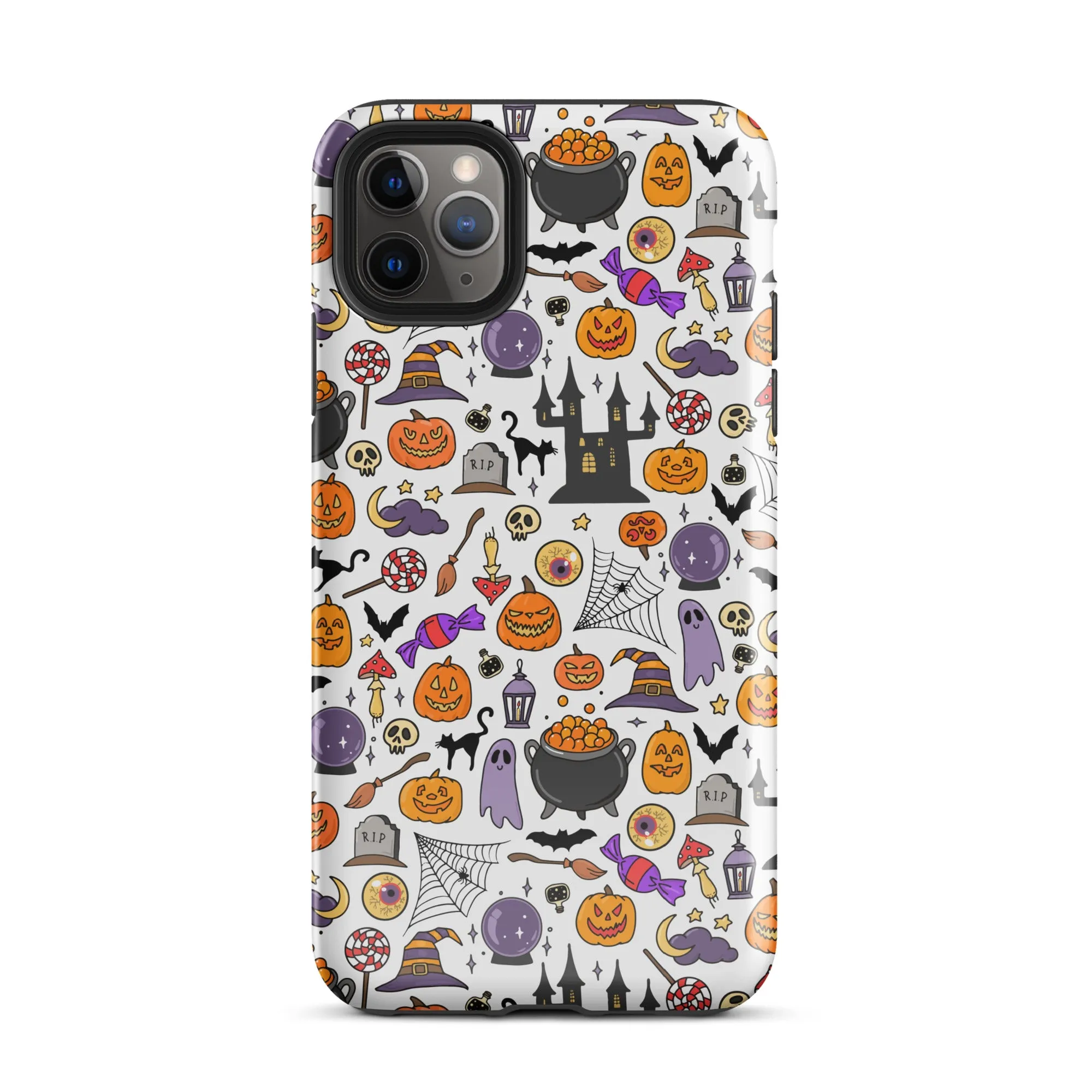 Halloween Pattern Premium iPhone Case