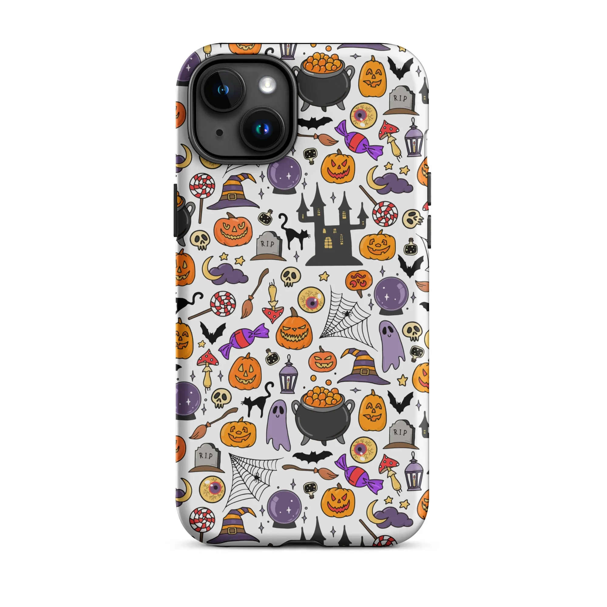 Halloween Pattern Premium iPhone Case