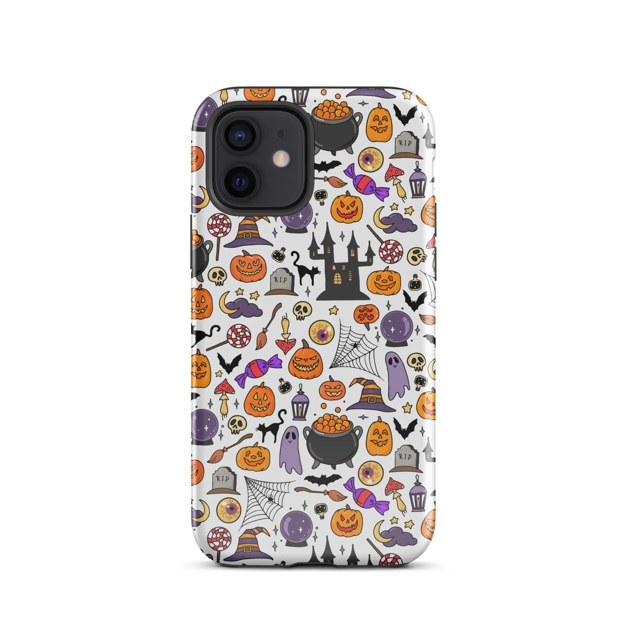 Halloween Pattern Premium iPhone Case