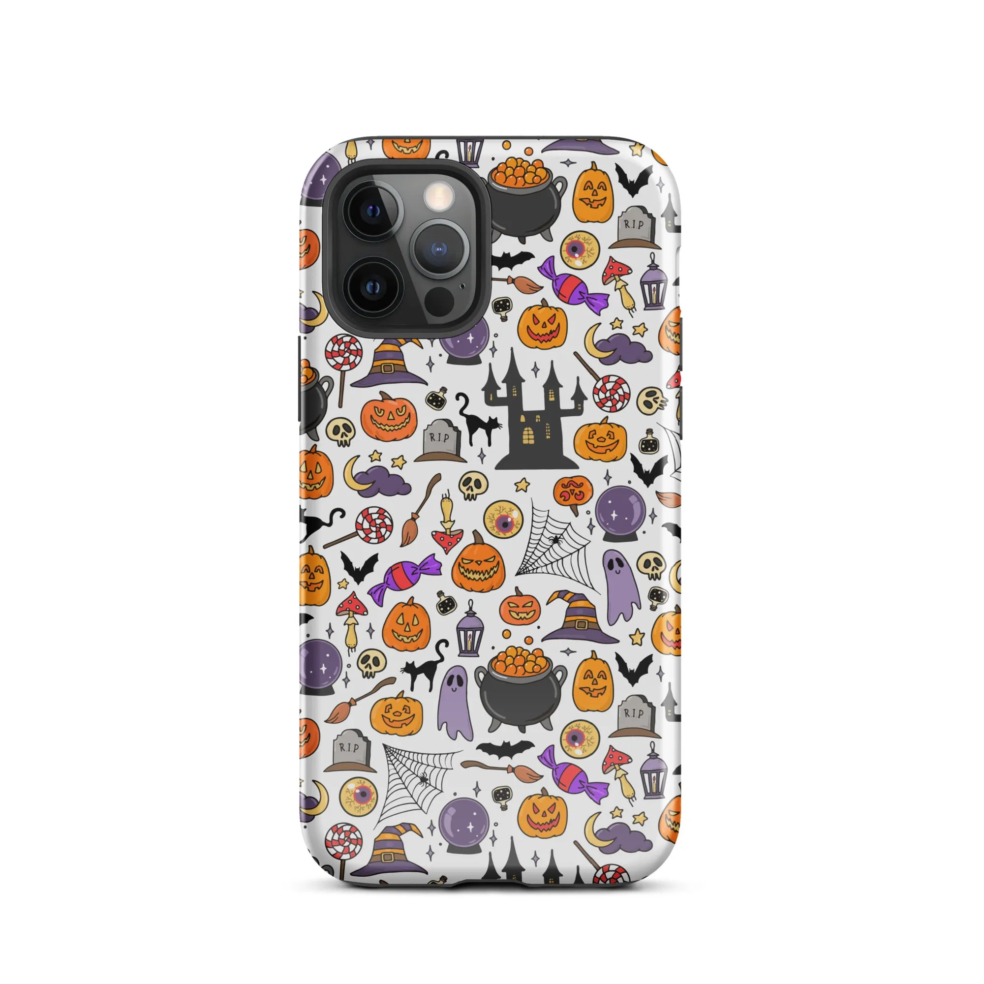 Halloween Pattern Premium iPhone Case