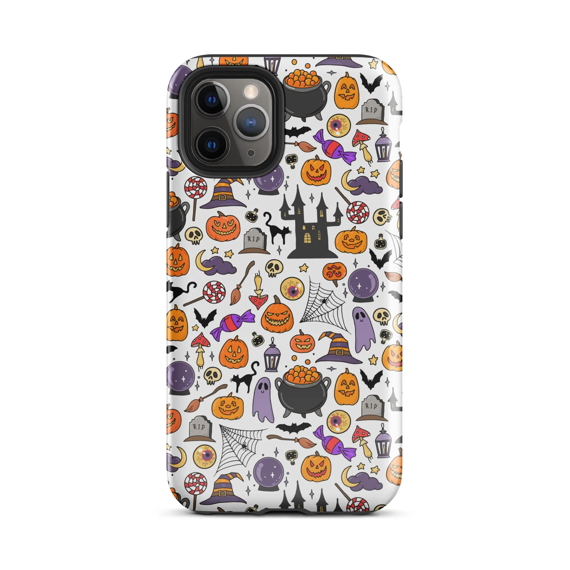 Halloween Pattern Premium iPhone Case