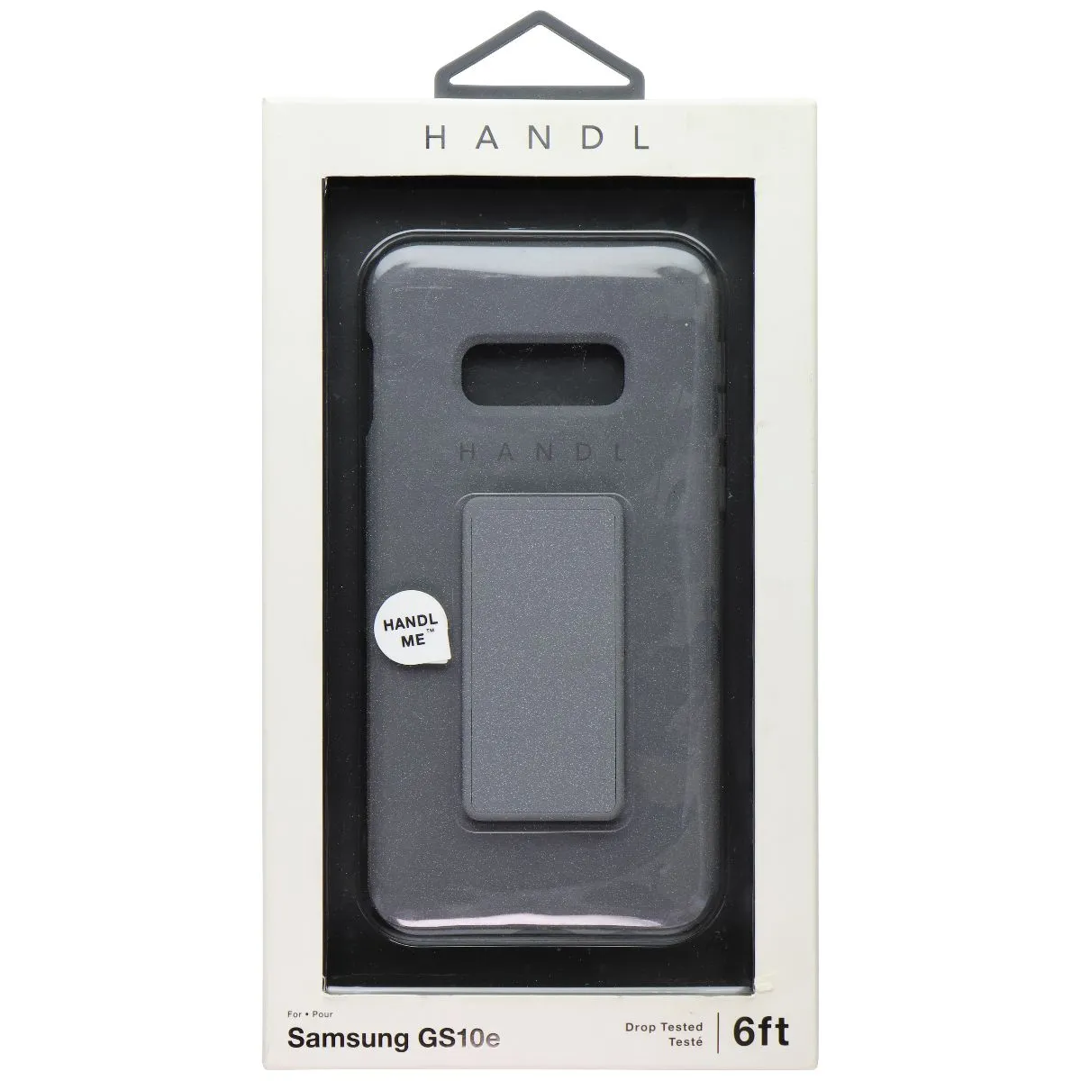 HANDL Slim Case with Handle Grip for Samsung Galaxy S10e - Gray