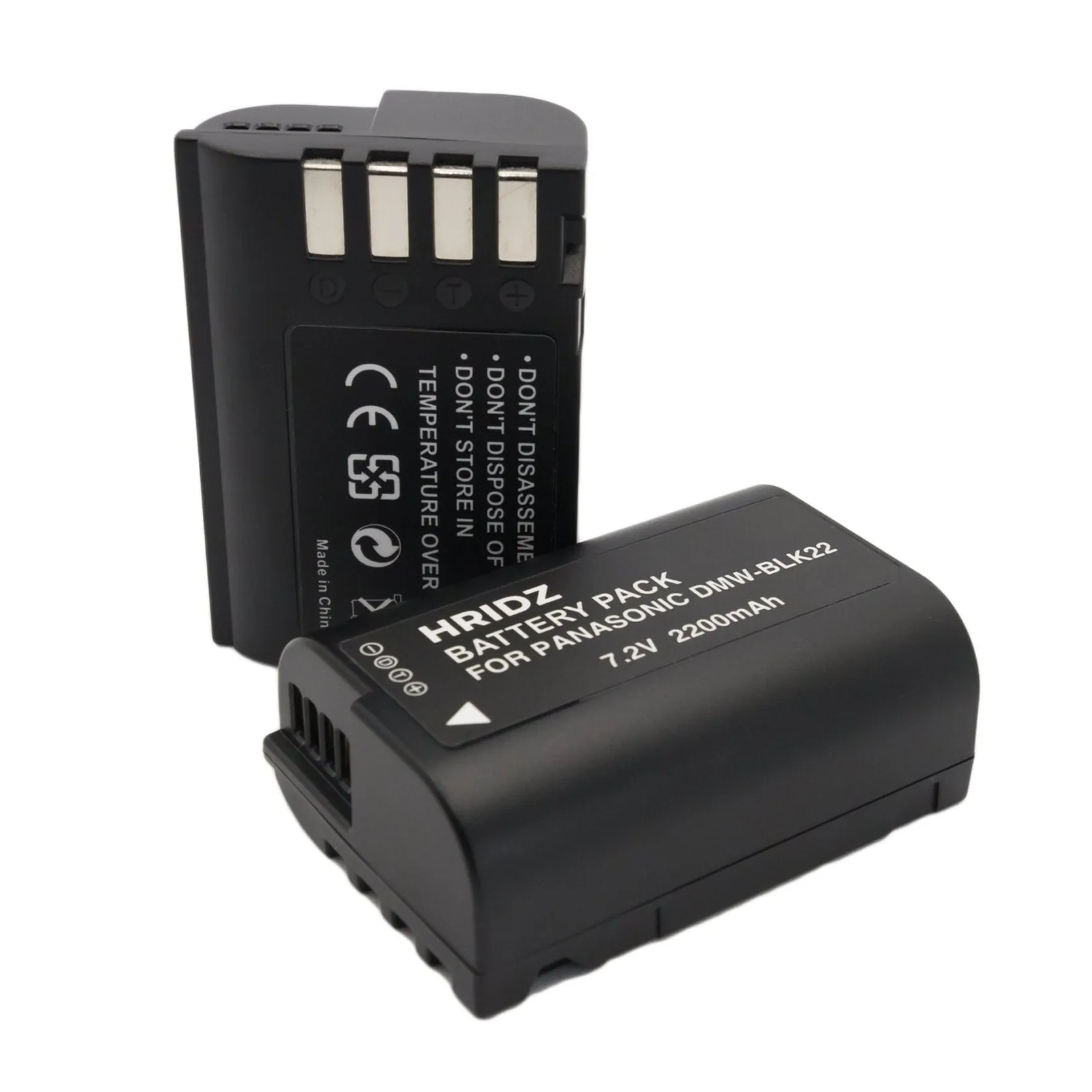 Hridz BLK22 Battery for Panasonic DMW-BLK22 and Panasonic Lumix