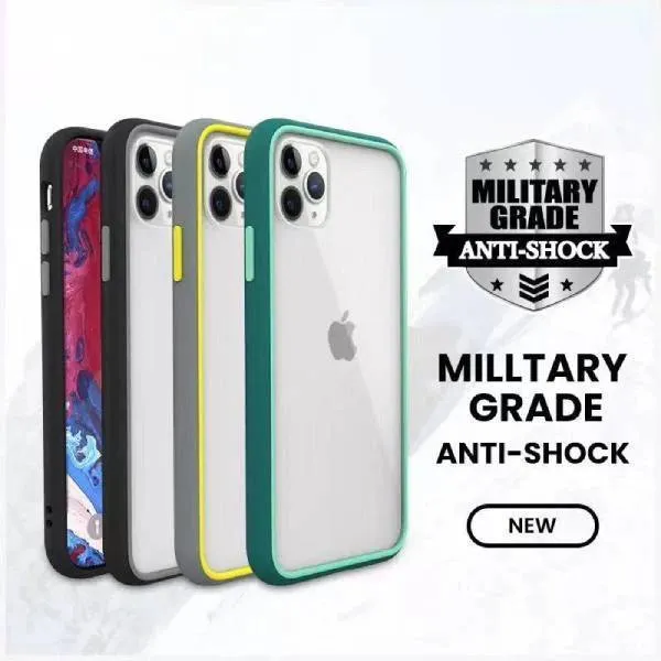 iPhone 11 Pro Max Shockproof Clear Soft Edge Case