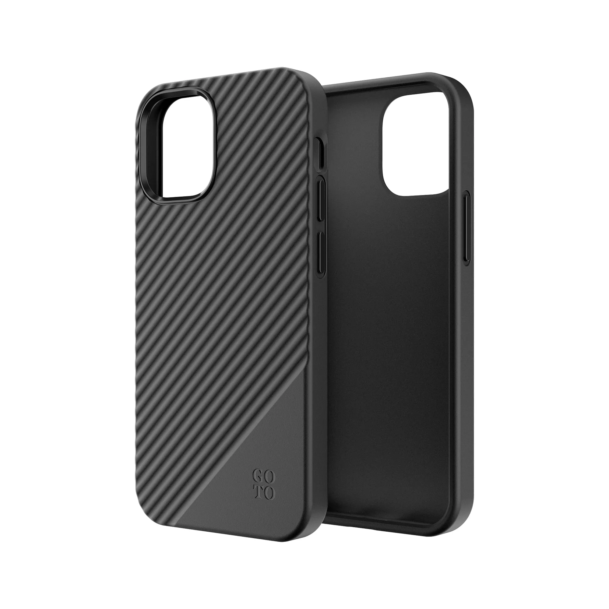 iPhone 12 mini Fine Swell 45 Case Black