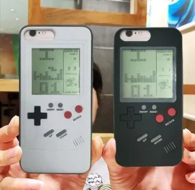 iPhone Retro-Game Case Black & White