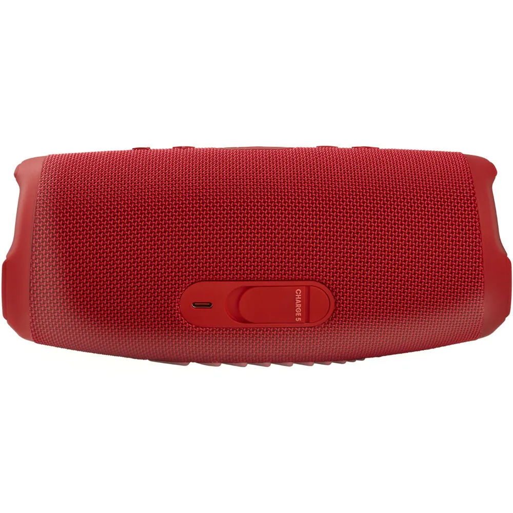 JBL Charge 5 Portable Waterproof Bluetooth Speaker with Powerbank (Red)