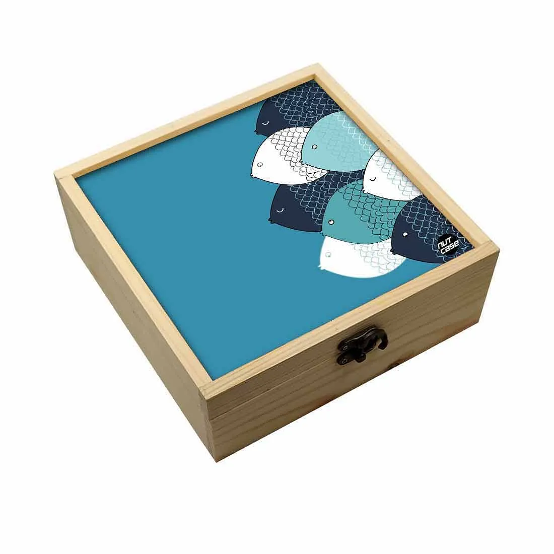 Jewellery Box Makepup Organizer -  Fish