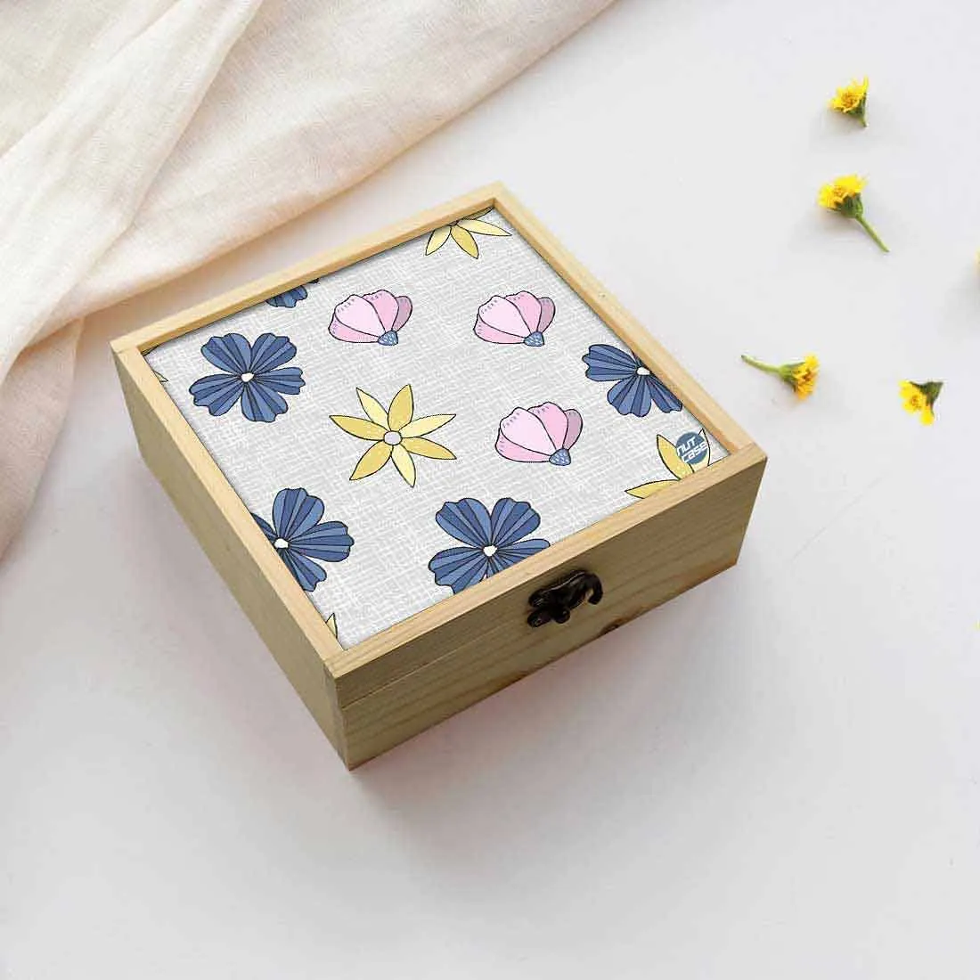 Jewellery Box Makepup Organizer -  Flower Petals