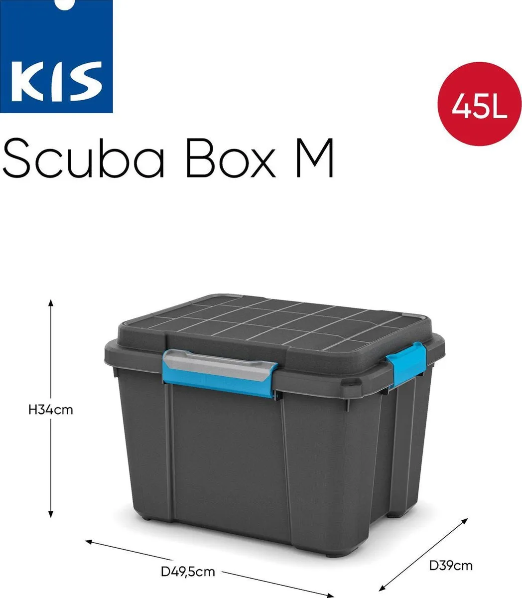 KIS Scuba Box - Black (Medium)