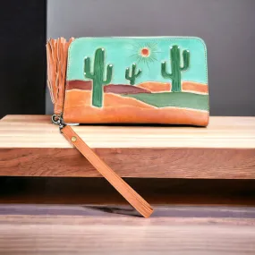 Large Cactus wallet