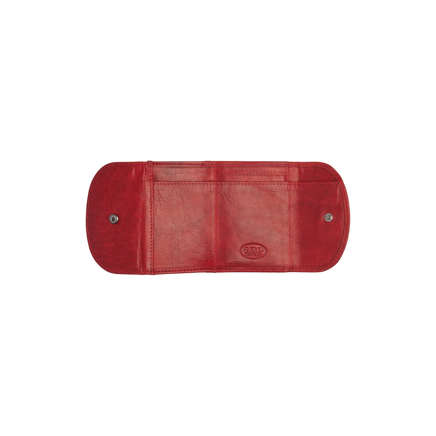 Leather Wallet Red Newton