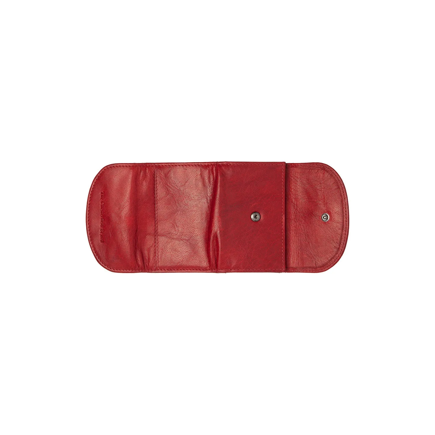 Leather Wallet Red Newton