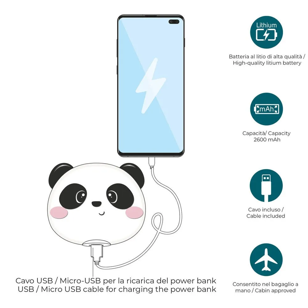 Legami: My Super Power Panda Power Bank