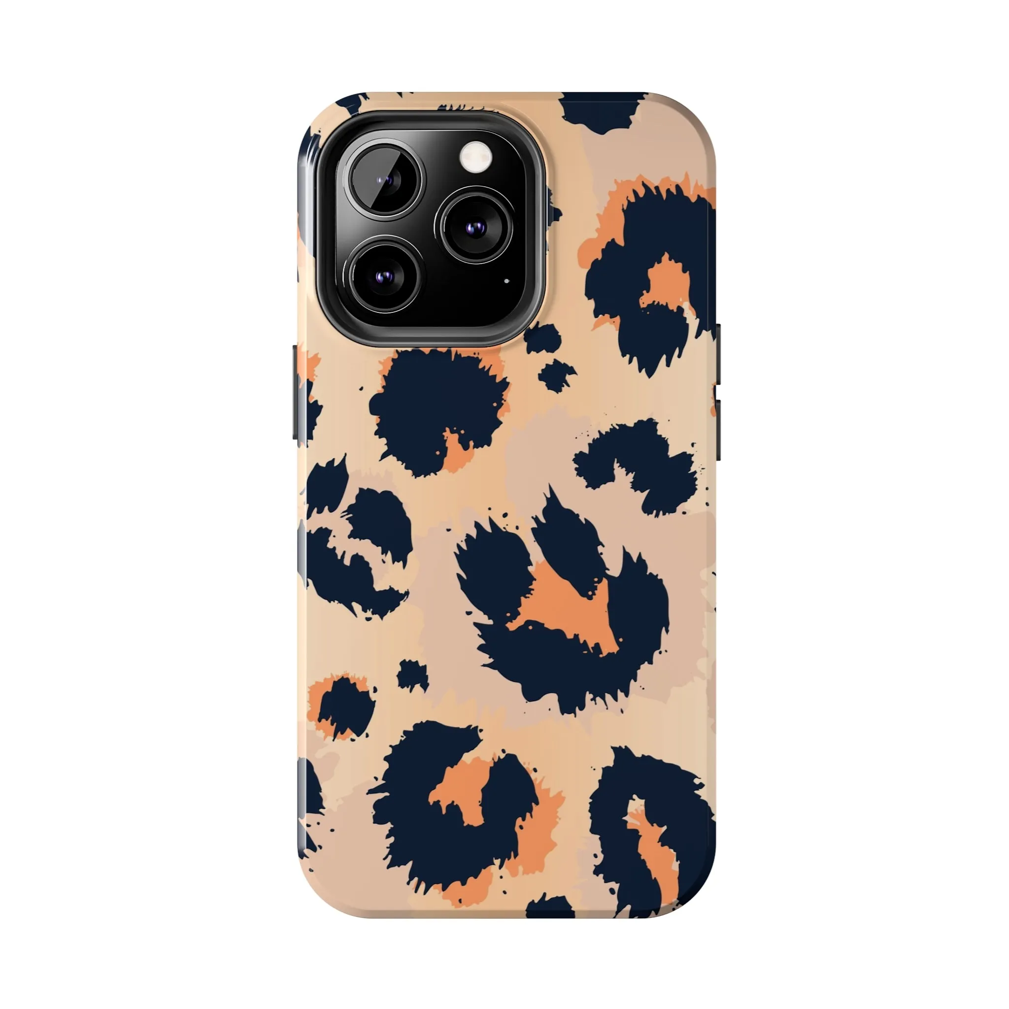 Leopard Cheetah iPhone 14 13 12 11 Case Pro Max, Pink Animal Print Tough Phone Case Cute Gift XS Max XR X 7 Plus 8 Cell