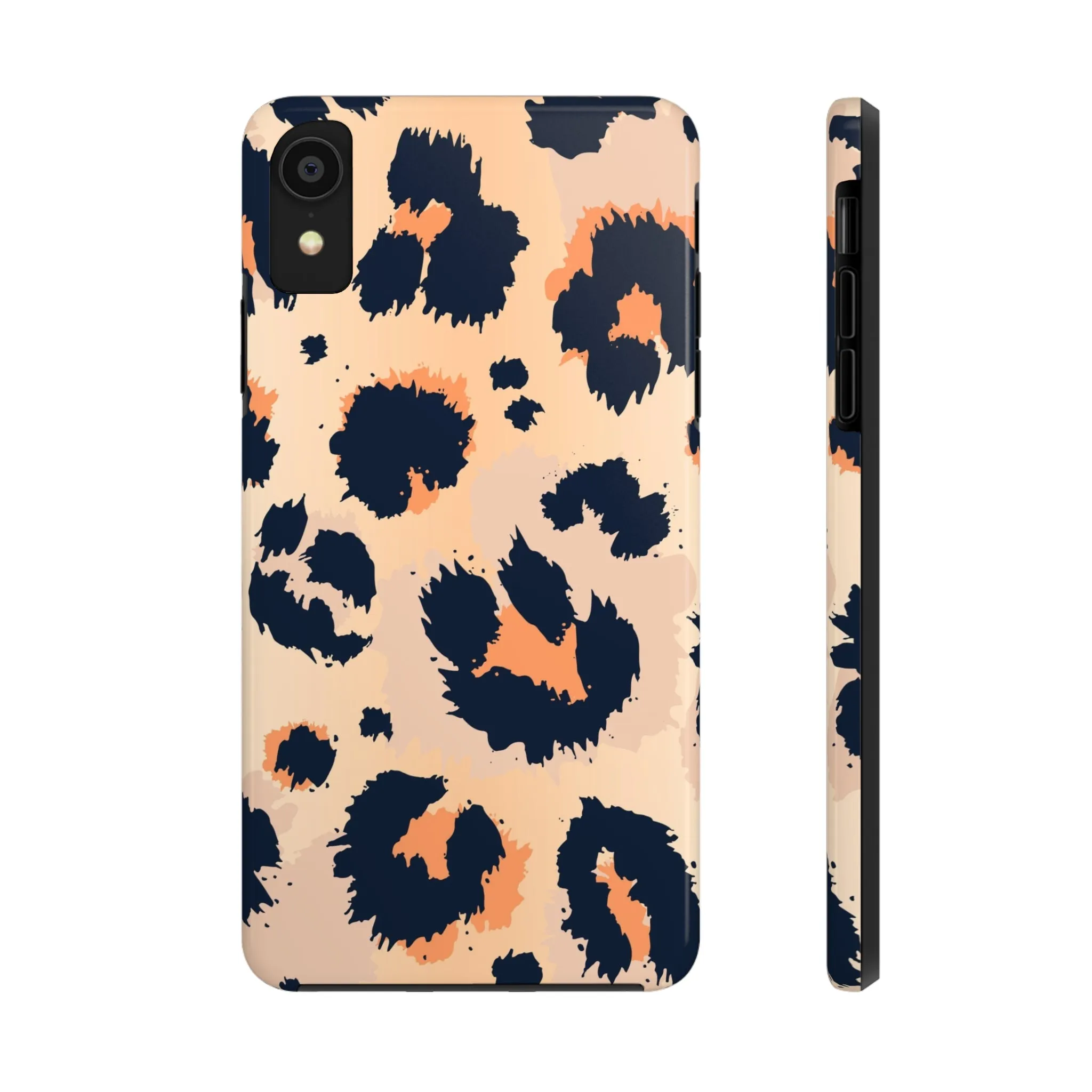 Leopard Cheetah iPhone 14 13 12 11 Case Pro Max, Pink Animal Print Tough Phone Case Cute Gift XS Max XR X 7 Plus 8 Cell