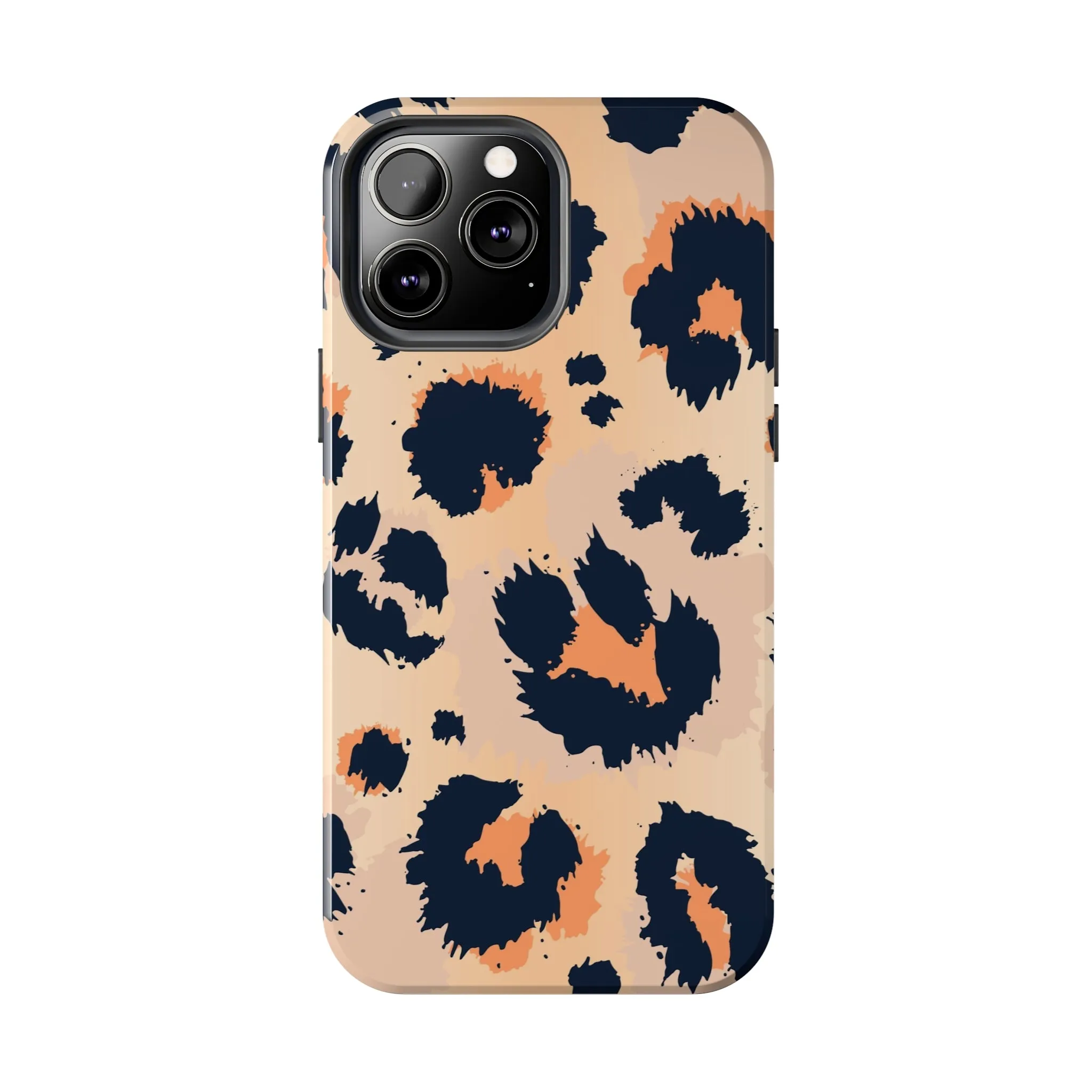 Leopard Cheetah iPhone 14 13 12 11 Case Pro Max, Pink Animal Print Tough Phone Case Cute Gift XS Max XR X 7 Plus 8 Cell