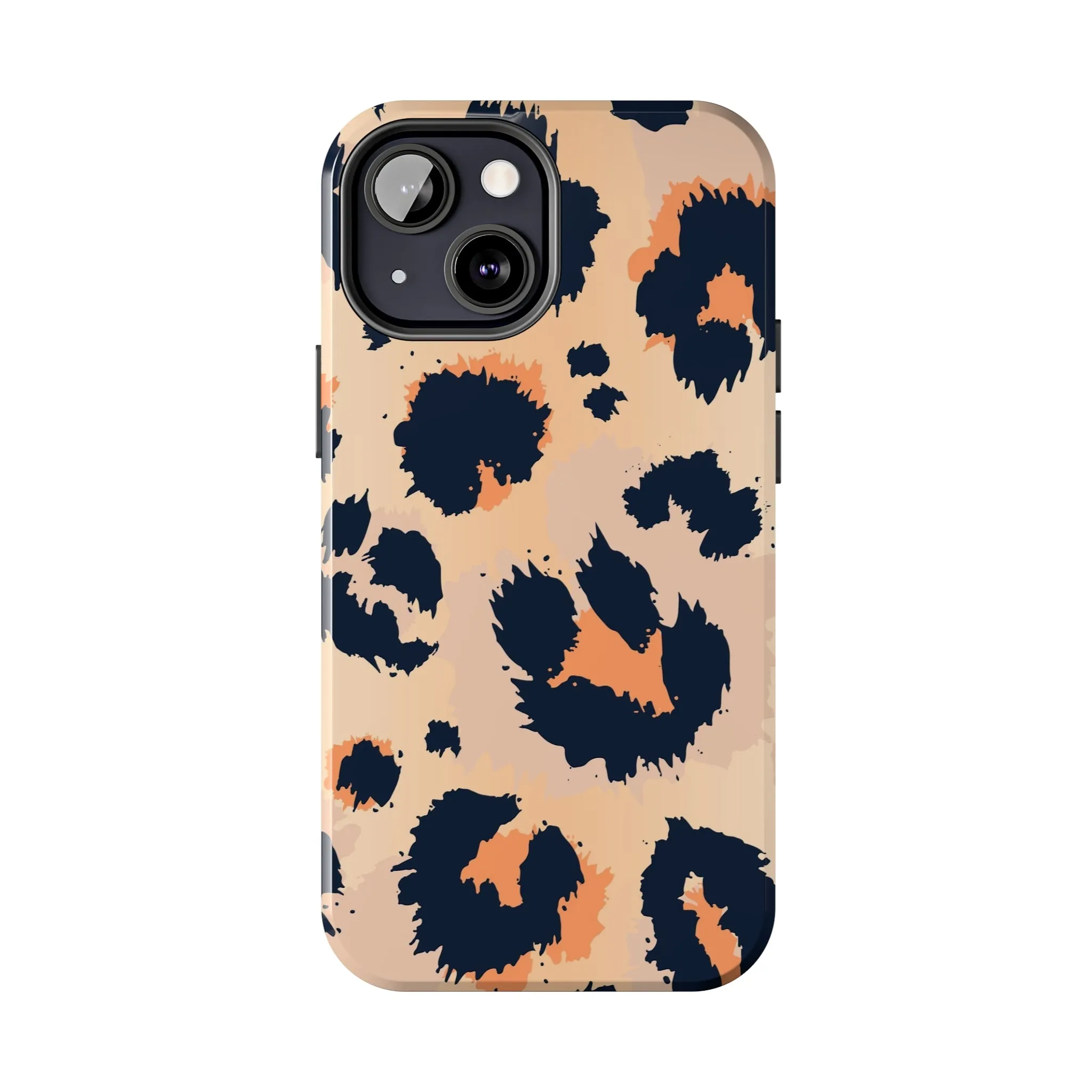 Leopard Cheetah iPhone 14 13 12 11 Case Pro Max, Pink Animal Print Tough Phone Case Cute Gift XS Max XR X 7 Plus 8 Cell