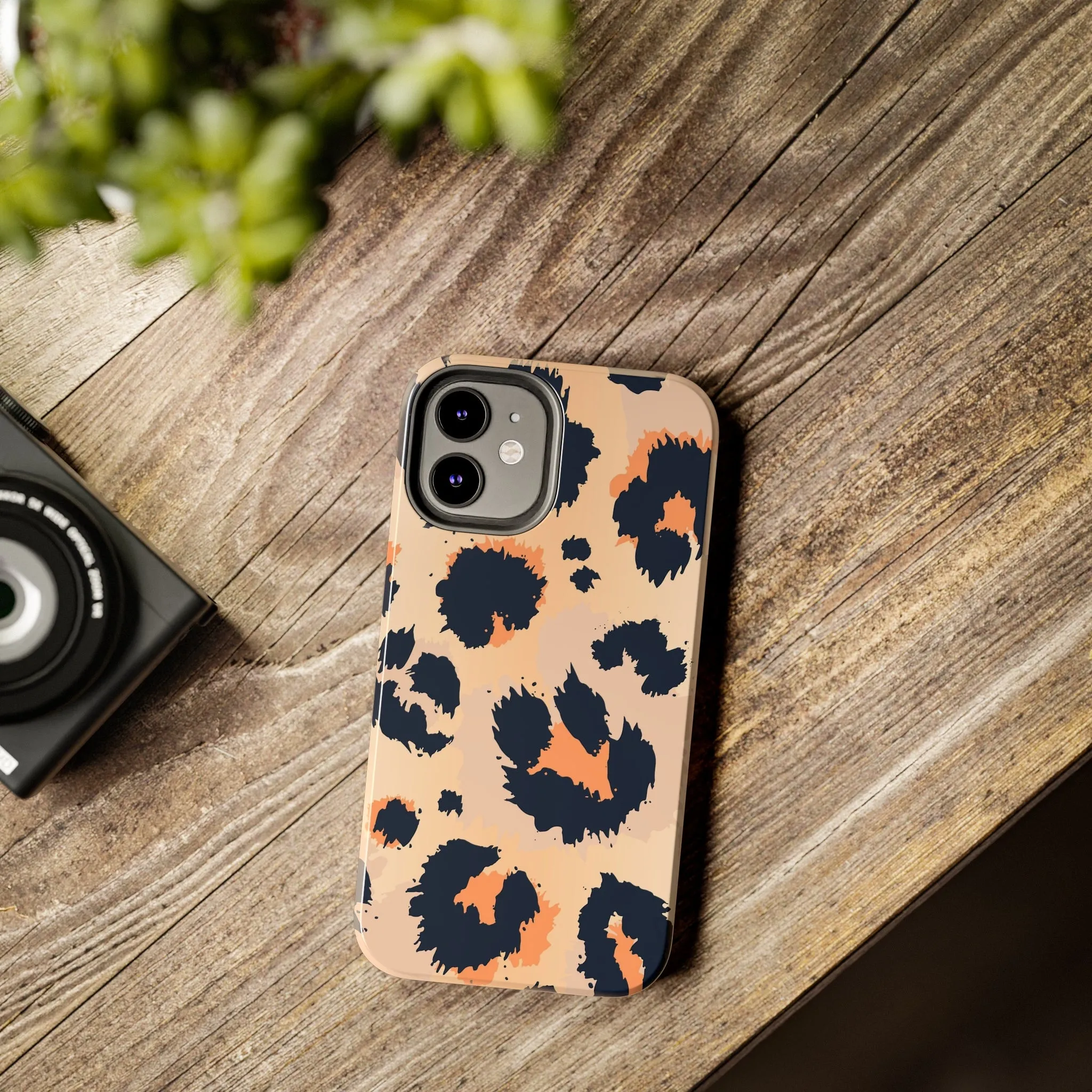 Leopard Cheetah iPhone 14 13 12 11 Case Pro Max, Pink Animal Print Tough Phone Case Cute Gift XS Max XR X 7 Plus 8 Cell