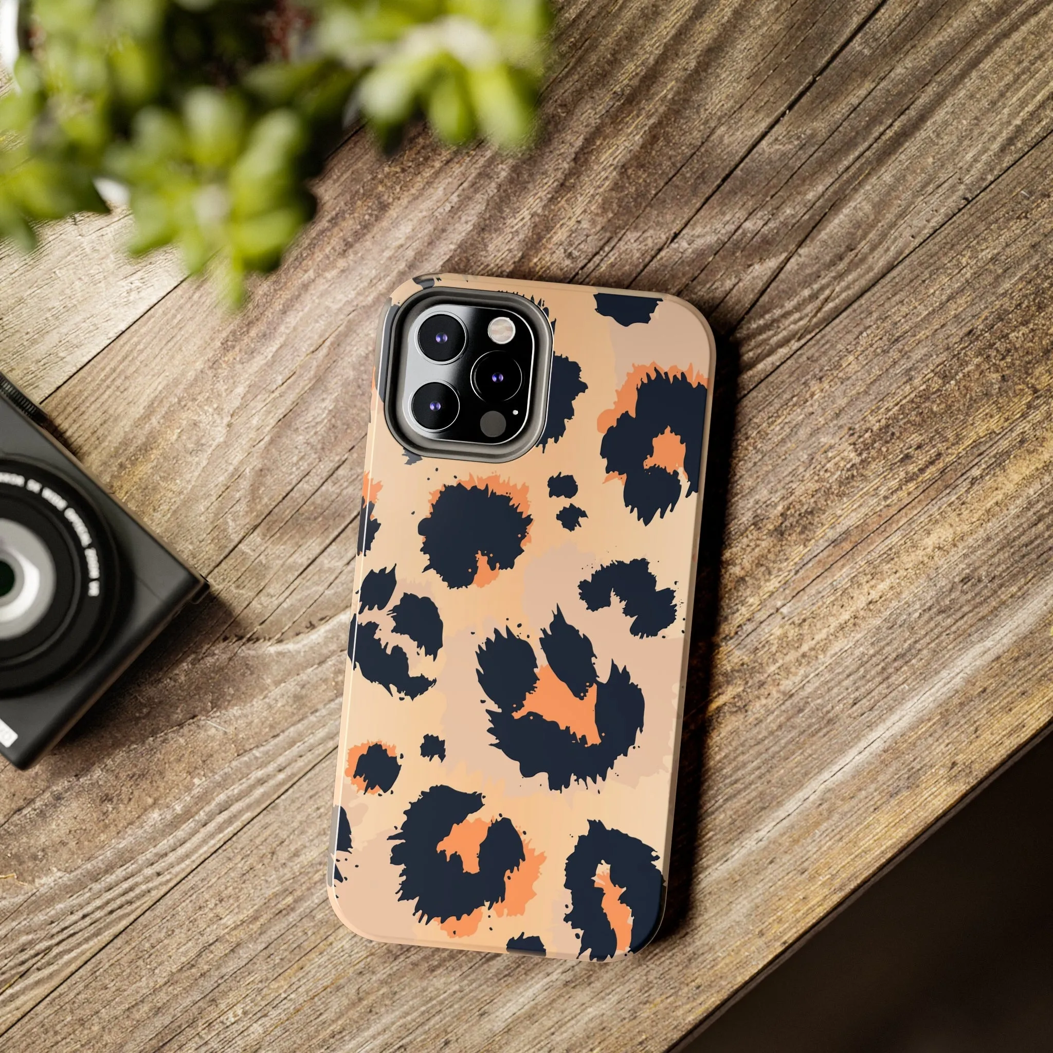 Leopard Cheetah iPhone 14 13 12 11 Case Pro Max, Pink Animal Print Tough Phone Case Cute Gift XS Max XR X 7 Plus 8 Cell