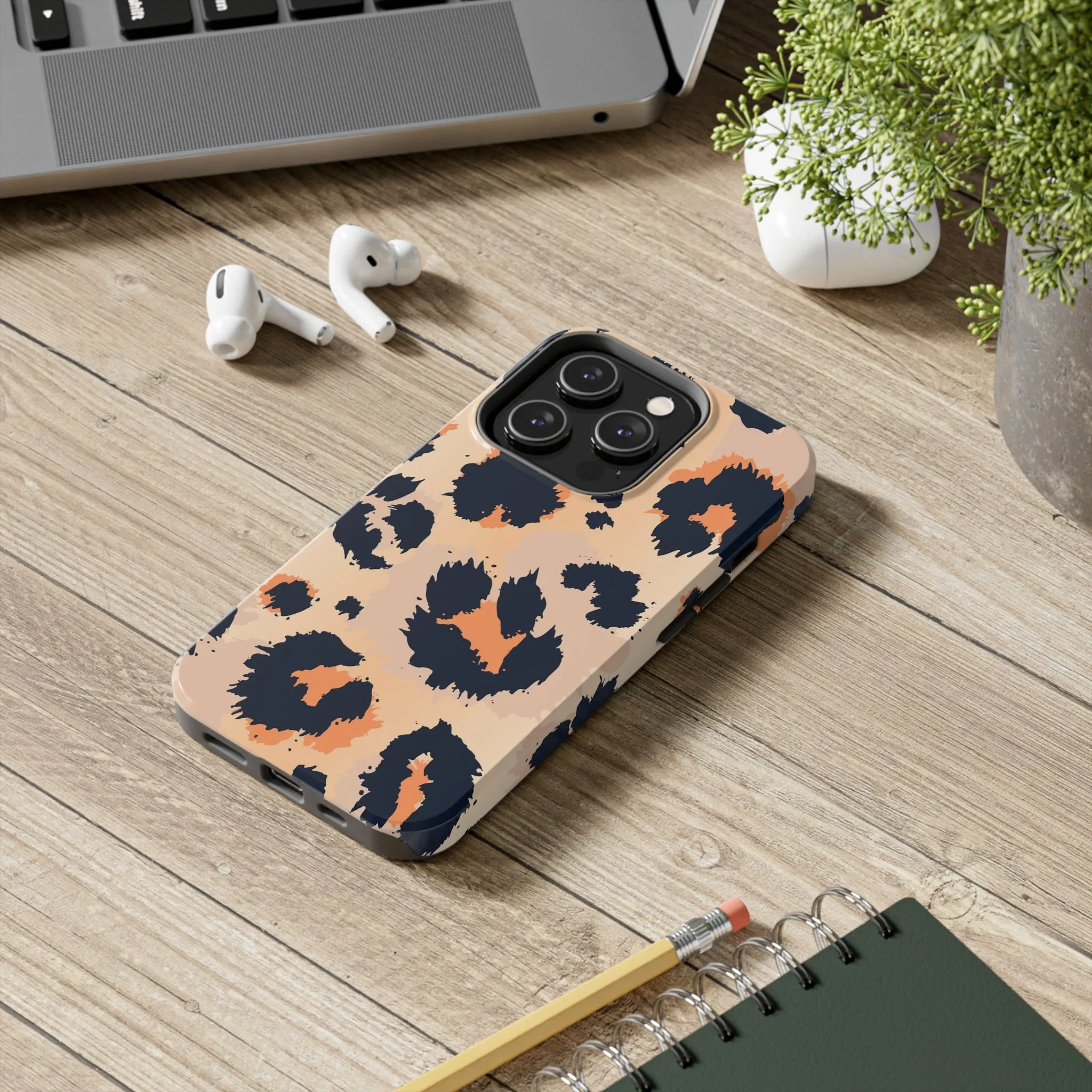 Leopard Cheetah iPhone 14 13 12 11 Case Pro Max, Pink Animal Print Tough Phone Case Cute Gift XS Max XR X 7 Plus 8 Cell