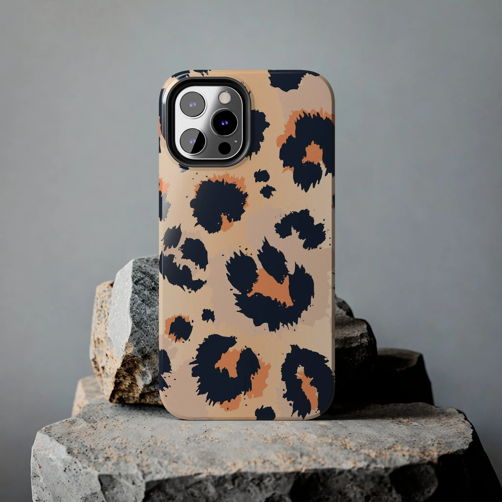 Leopard Cheetah iPhone 14 13 12 11 Case Pro Max, Pink Animal Print Tough Phone Case Cute Gift XS Max XR X 7 Plus 8 Cell