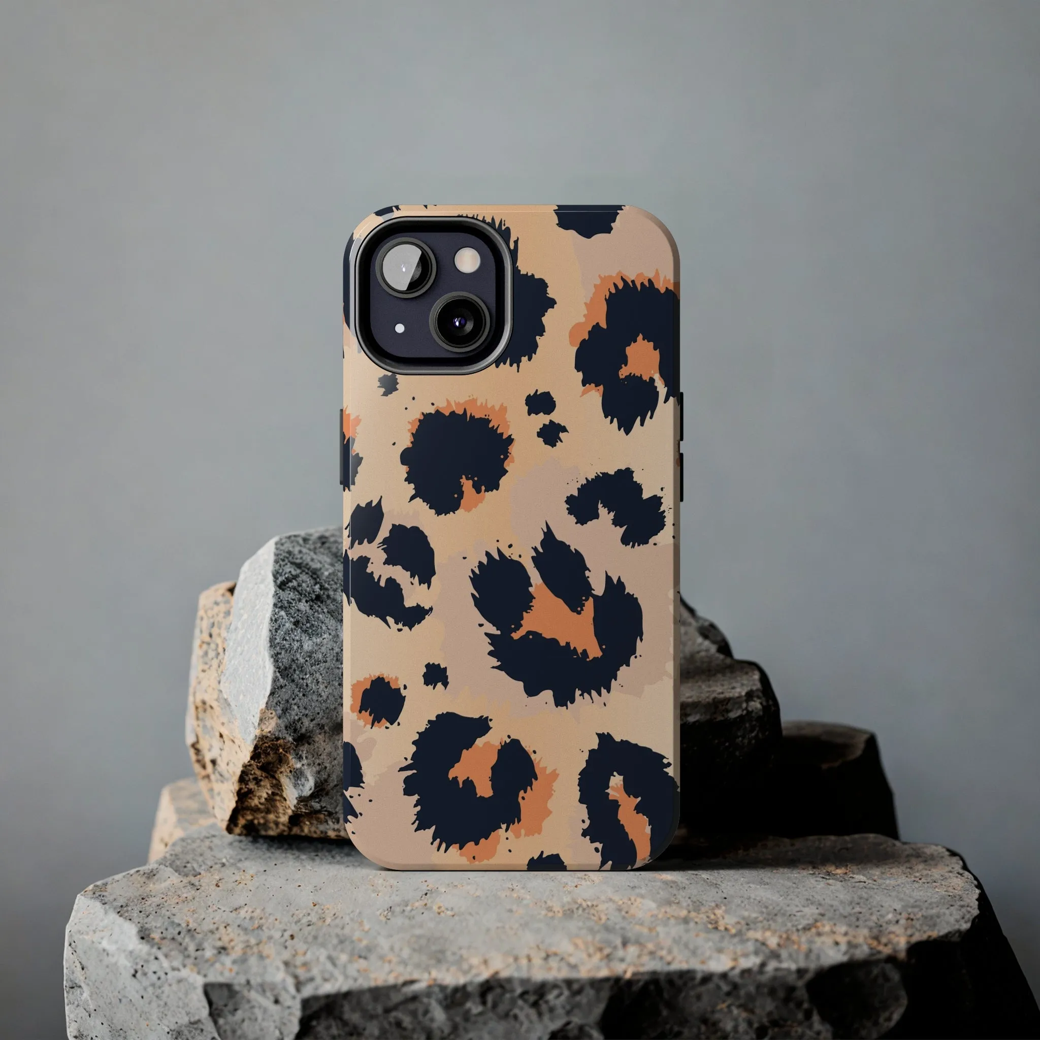 Leopard Cheetah iPhone 14 13 12 11 Case Pro Max, Pink Animal Print Tough Phone Case Cute Gift XS Max XR X 7 Plus 8 Cell