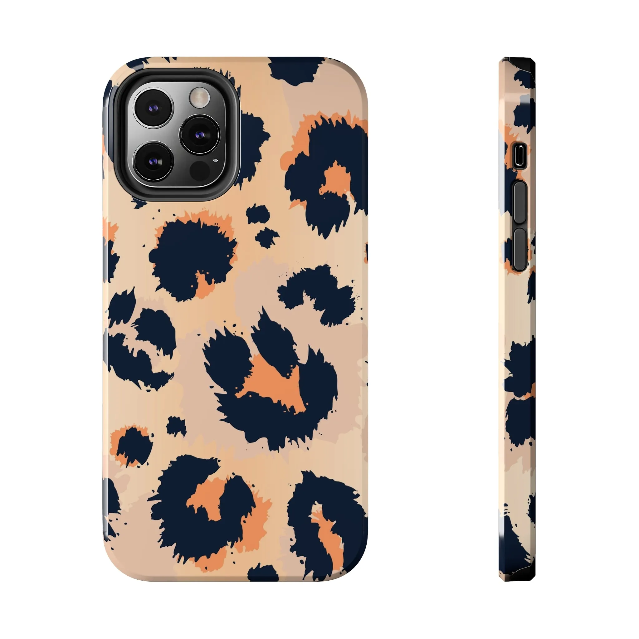 Leopard Cheetah iPhone 14 13 12 11 Case Pro Max, Pink Animal Print Tough Phone Case Cute Gift XS Max XR X 7 Plus 8 Cell