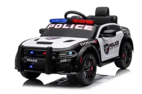 Licensed 12v Dodge Charger SRT Kids Police Car Ride On