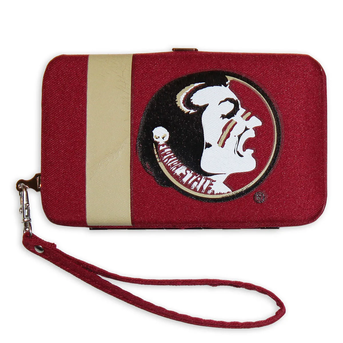 Little Earth Vault Seminole Logo Shell Wallet