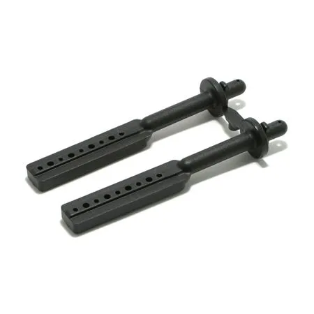 Long Body Mounts Black Traxxas T/E-Maxx