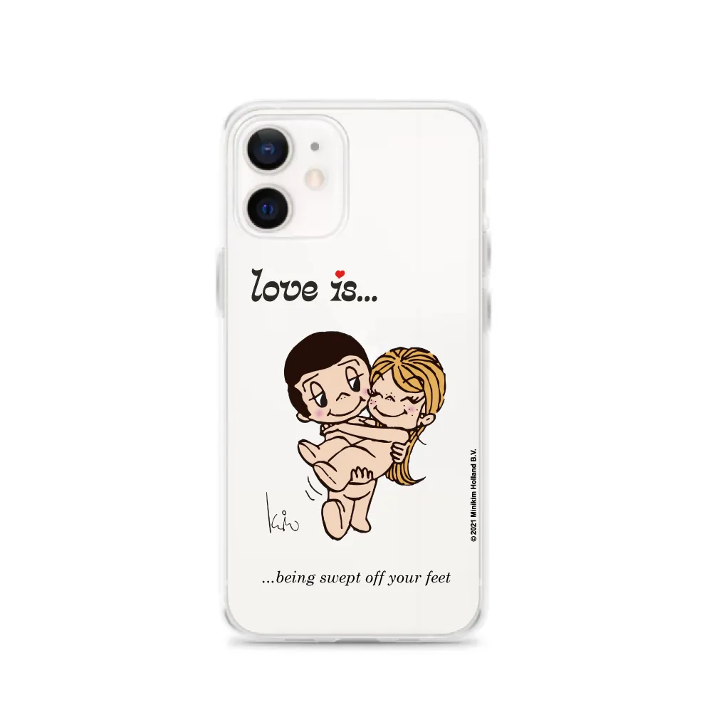 LOVE IS... BEING SWEPT OFF YOUR FEET PHONE CASE