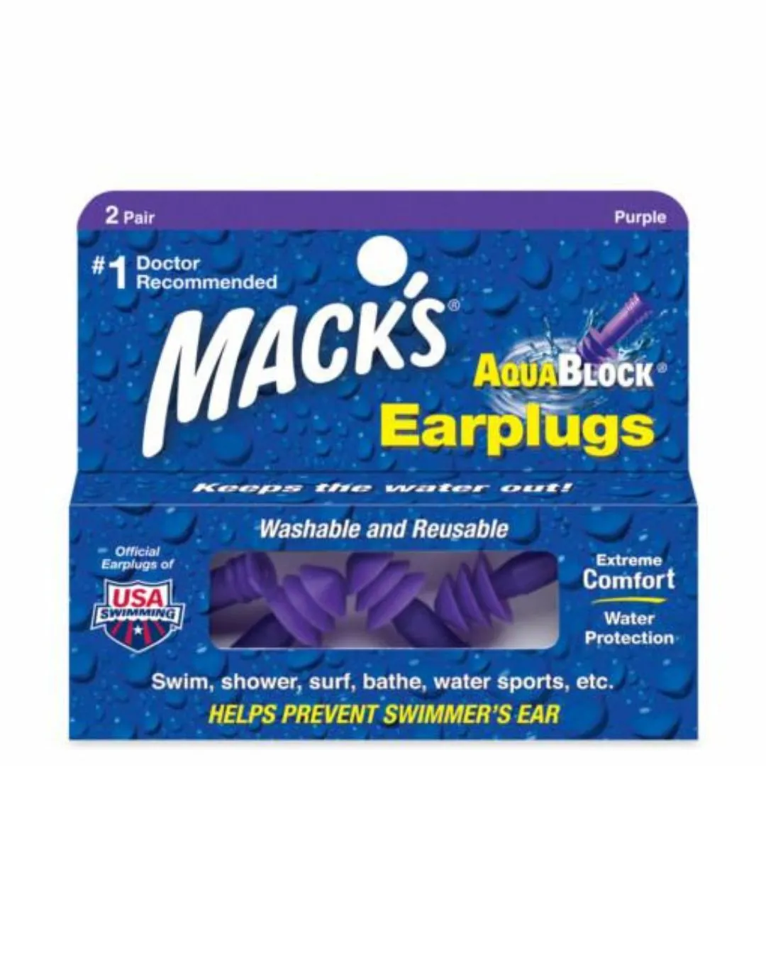 Mack's Aqua Block® Ear Plugs