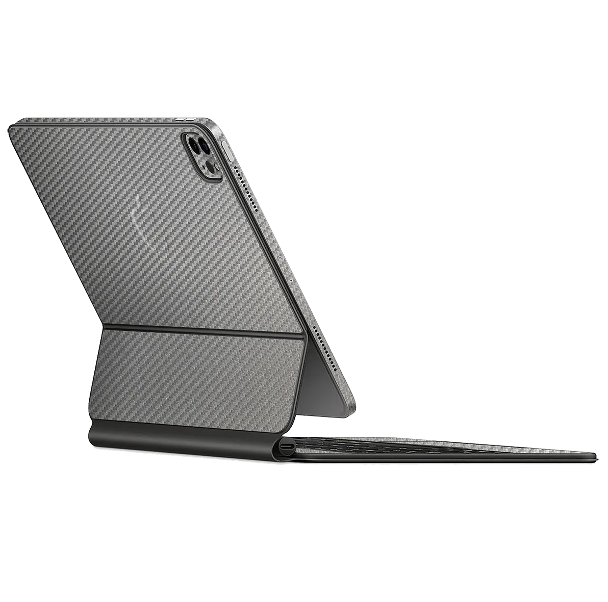 Magic Keyboard for iPad Pro 11" (2021) Textured CARBON Fibre Skin - GREY Metallic