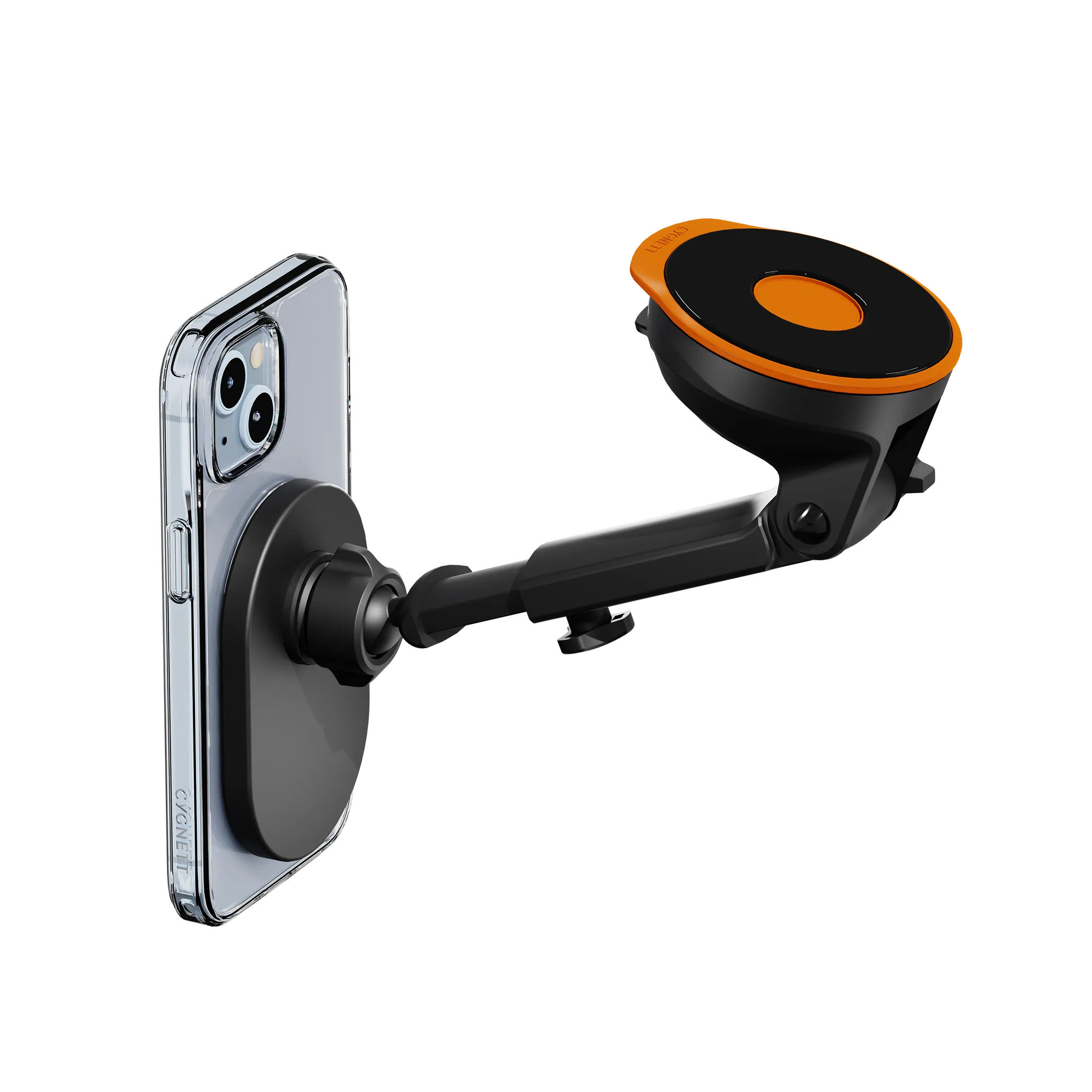 Magnetic Extendable Car Window Mount & Wireless Charger