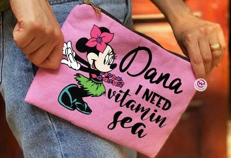 Makeup & Pencil Case- Minnie Mouse