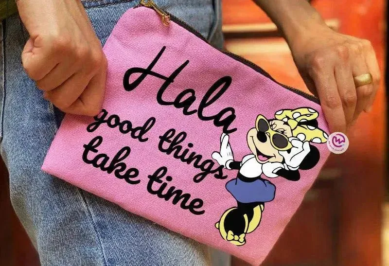 Makeup & Pencil Case- Minnie Mouse