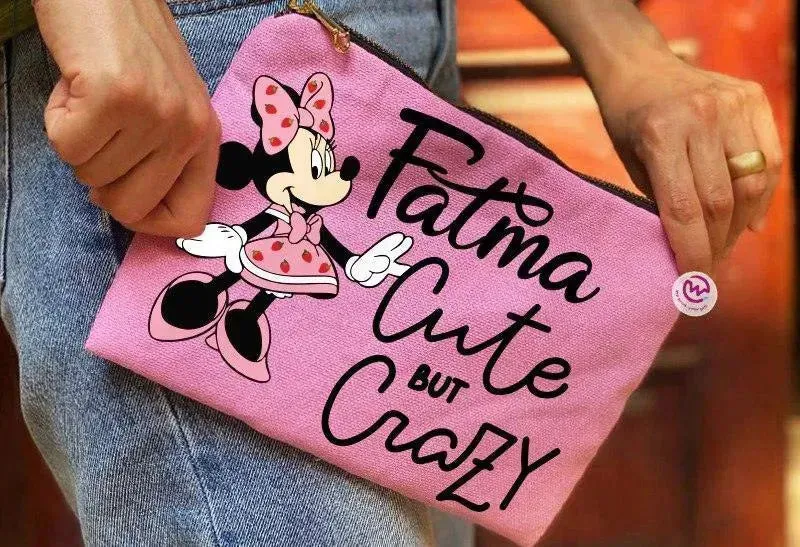 Makeup & Pencil Case- Minnie Mouse