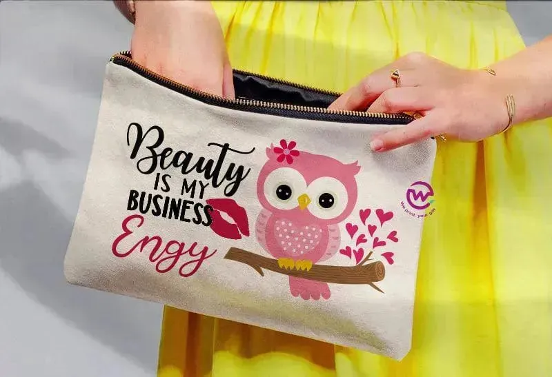 Makeup & Pencil Case-Owl-C