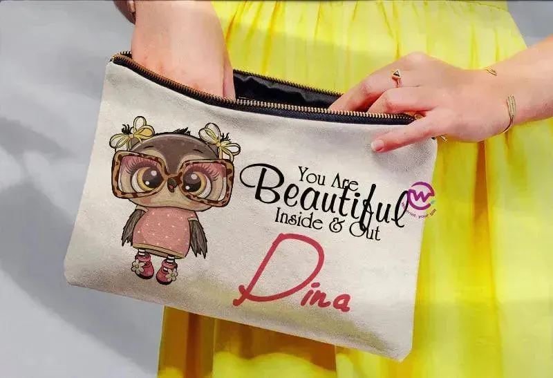 Makeup & Pencil Case-Owl-C