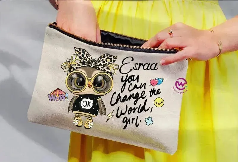 Makeup & Pencil Case-Owl-C